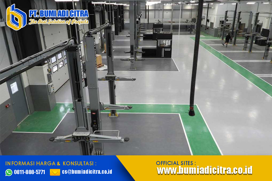 2 Epoxy Lantai Pabrik