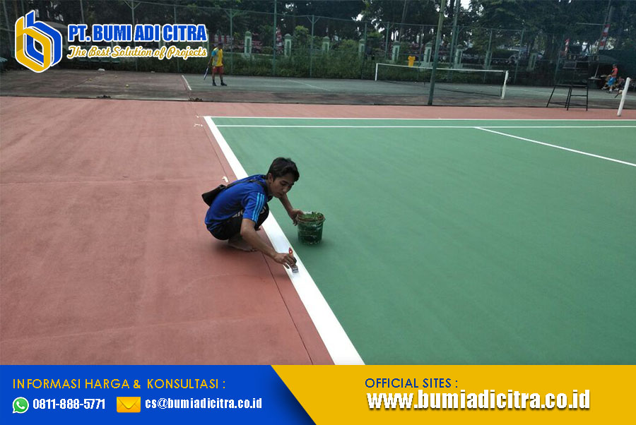 Jasa Pengecatan Lapangan Badminton